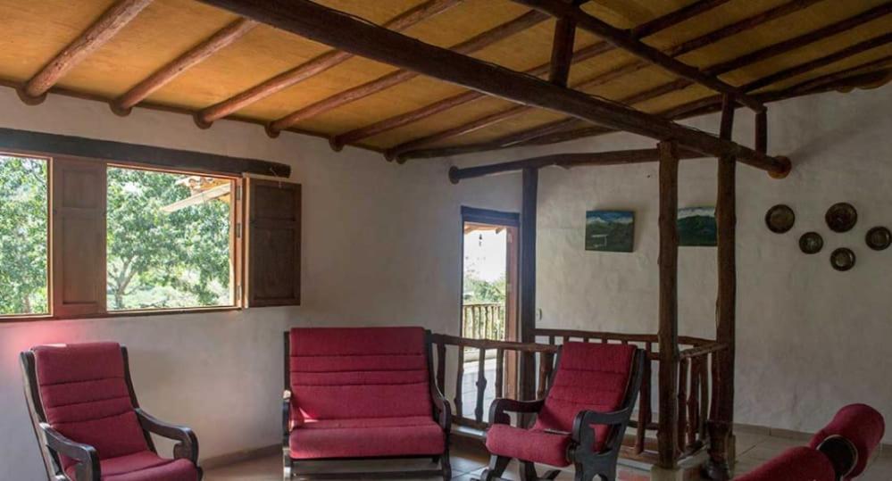 Posada Villa Paula Barichara Bagian luar foto