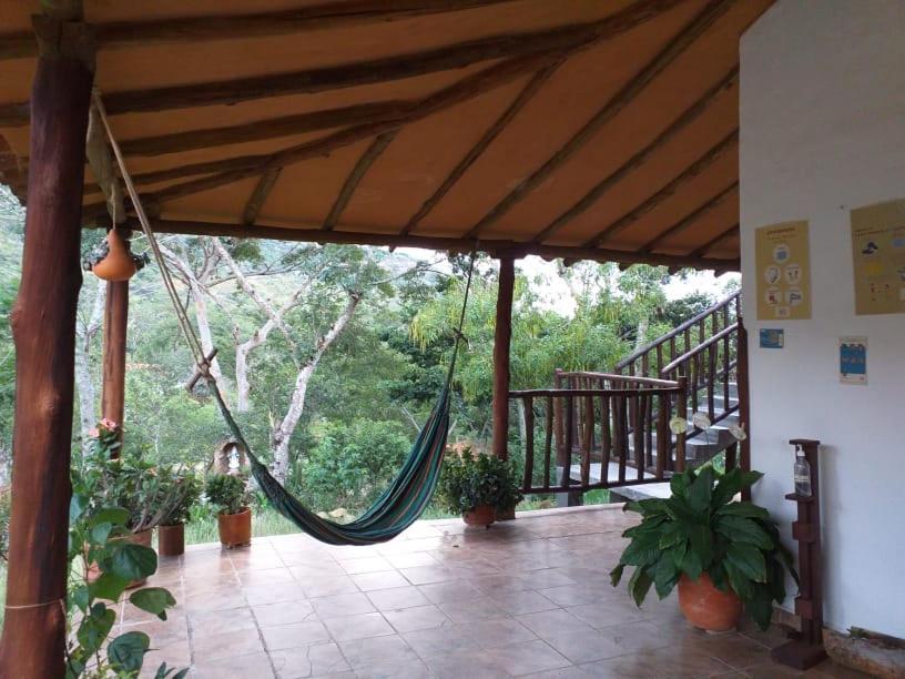 Posada Villa Paula Barichara Bagian luar foto