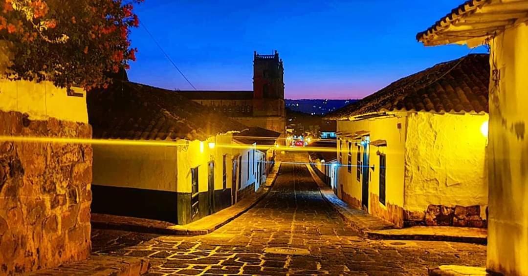 Posada Villa Paula Barichara Bagian luar foto