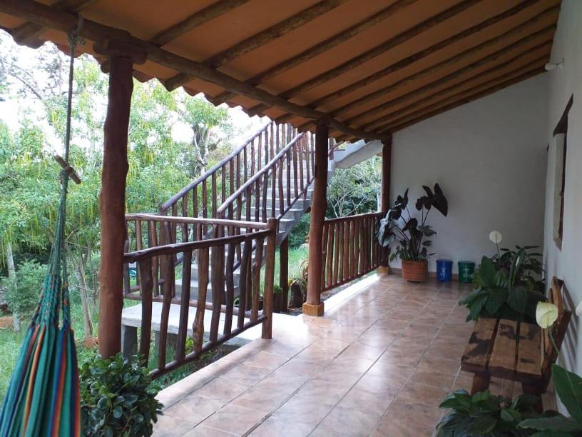 Posada Villa Paula Barichara Bagian luar foto