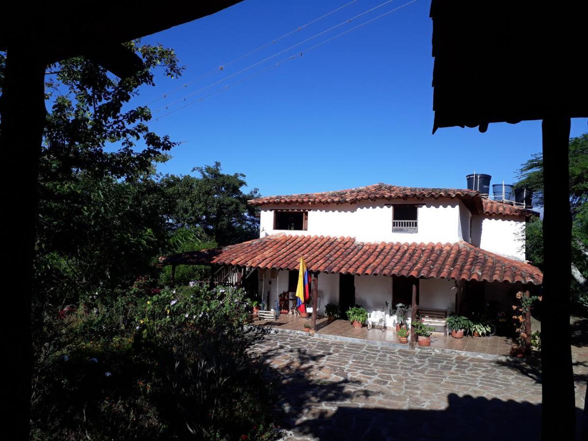 Posada Villa Paula Barichara Bagian luar foto