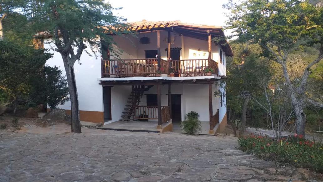 Posada Villa Paula Barichara Bagian luar foto
