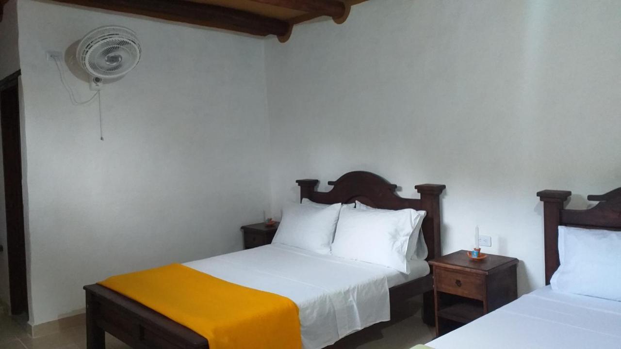 Posada Villa Paula Barichara Bagian luar foto