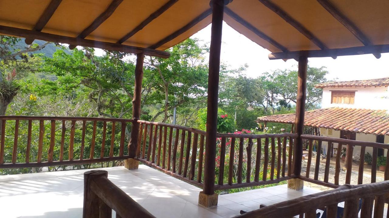 Posada Villa Paula Barichara Bagian luar foto