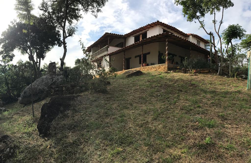 Posada Villa Paula Barichara Bagian luar foto
