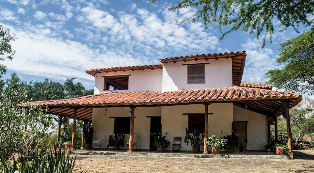 Posada Villa Paula Barichara Bagian luar foto