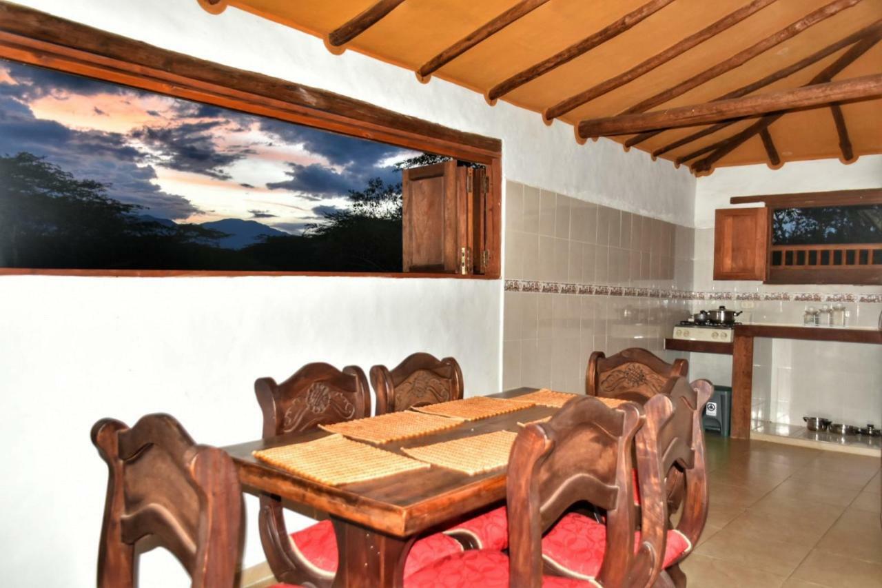 Posada Villa Paula Barichara Bagian luar foto