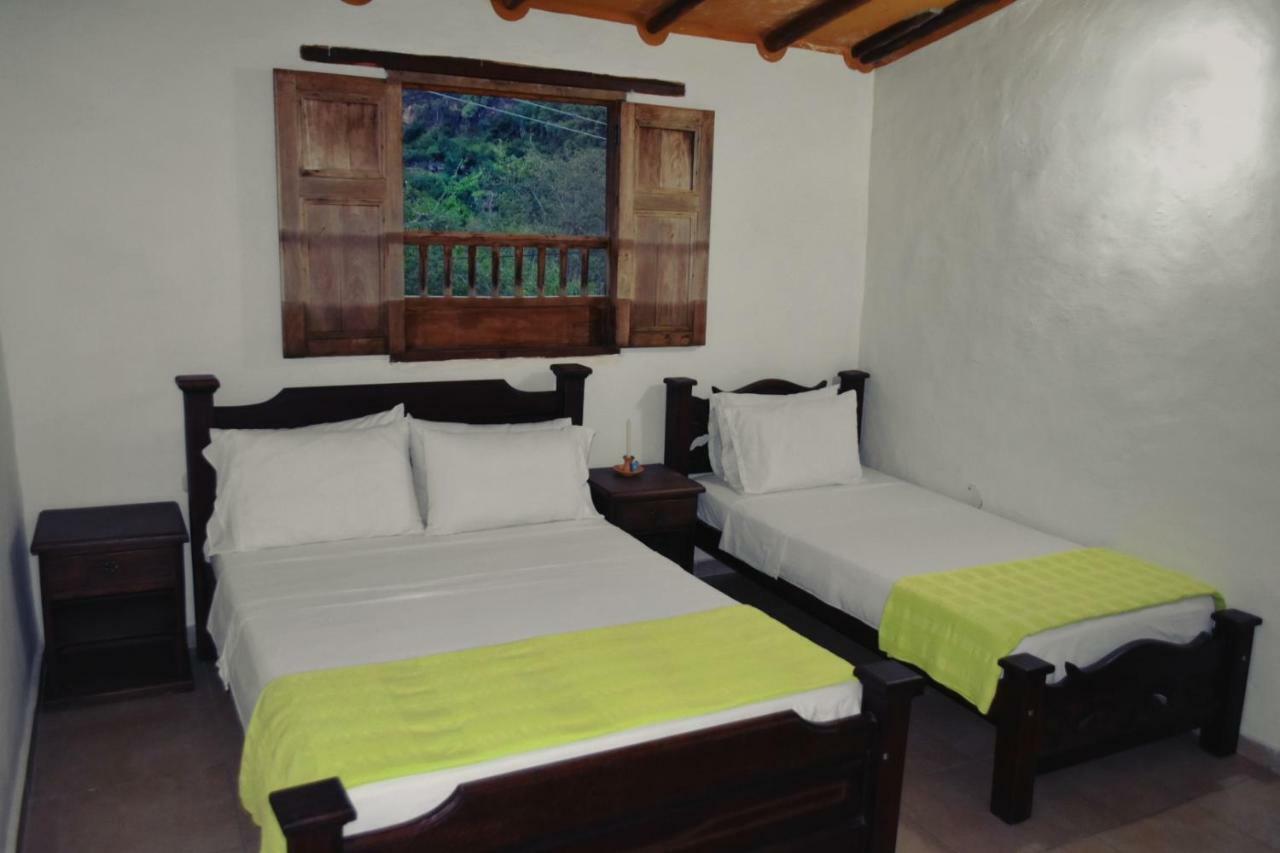 Posada Villa Paula Barichara Bagian luar foto